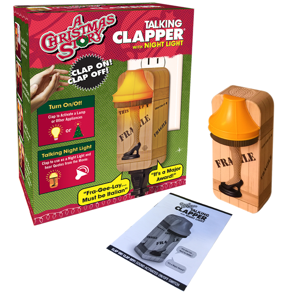 A Christmas Story Talking Clapper® with Night Light 